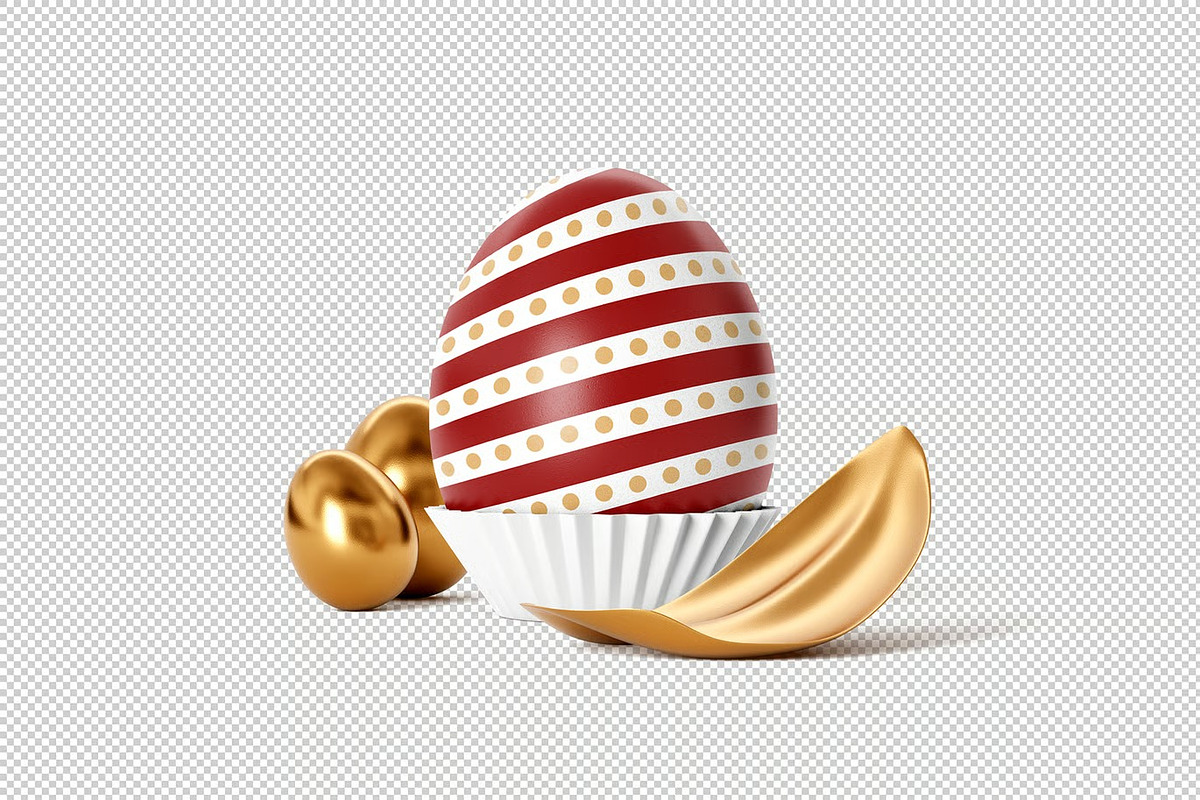 Easter Egg Mockup, a Product Mockup by zpackcreative (Photo 4 of 4)