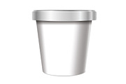 Mockaps packages of dairy products, a Cups & Container Mockup by Adamskyistudio (Thumbnail 2 of 6)