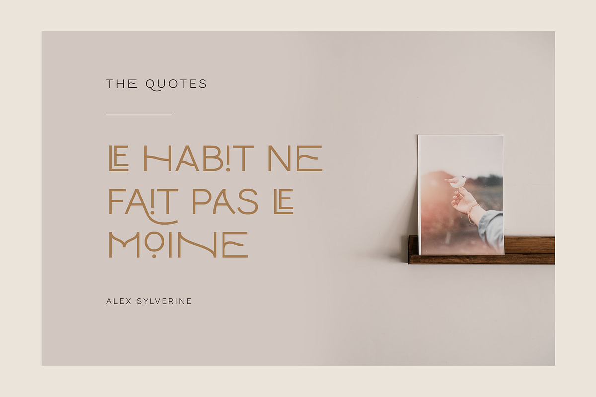 Monocole - Playful Sans Serif, a Sans Serif Font by Craft Supply Co. (Photo 9 of 10)
