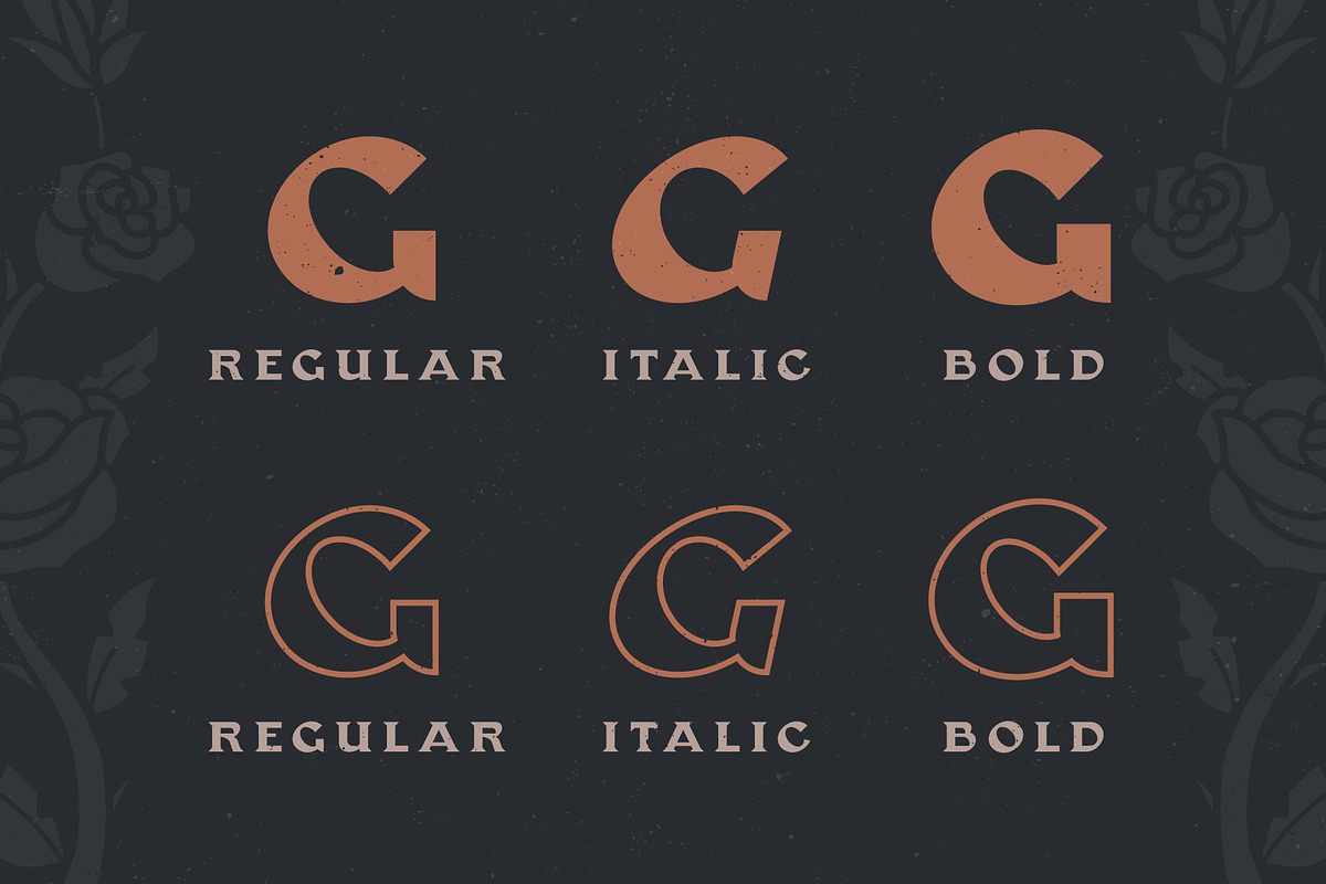 Gasbro Family Font preview 3