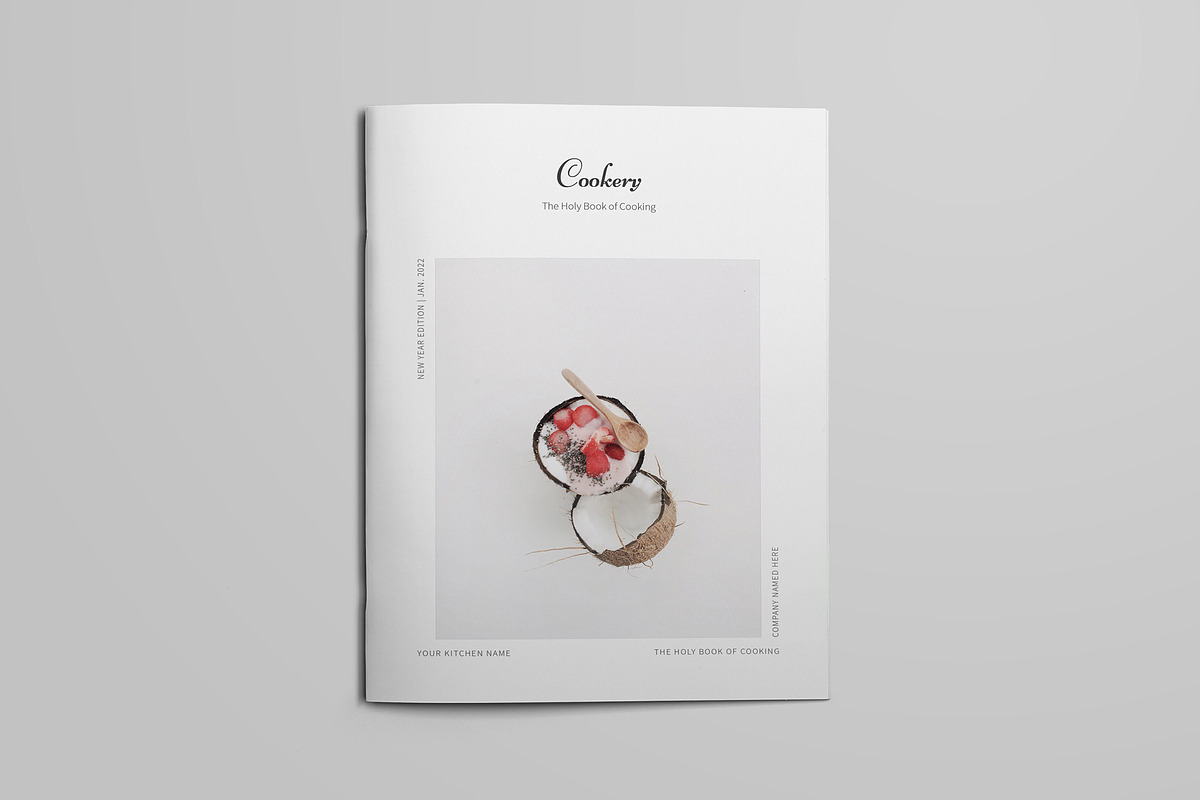 A5 Recipe Book II, a Brochure Template by Bookrak Graphic Design (Photo 1 of 13)