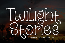 Twilight Stories | Script Font