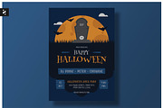 Happy Halloween Flyer, a Flyer Template by Neermana (Thumbnail 1 of 4)