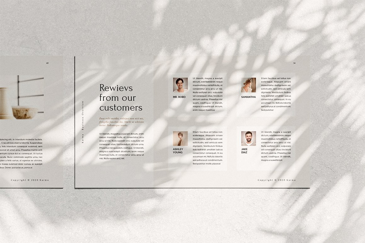 Karma Corporate Presentation, a Presentation Template by Blue Kite Creative (Photo 13 of 19)