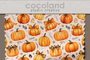 Autumn Pumpkins - Seamless Pattern, a Pattern Graphic by Kreeya Art Shop (Thumbnail 13 of 13)