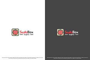 Sushi Food Restaurant Logo Design, a Branding & Logo Template by Morvana Crew