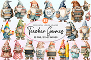 Cute Teacher Gnomes Sublimation, a Graphic by CitraGraphics (Thumbnail 1 of 4)