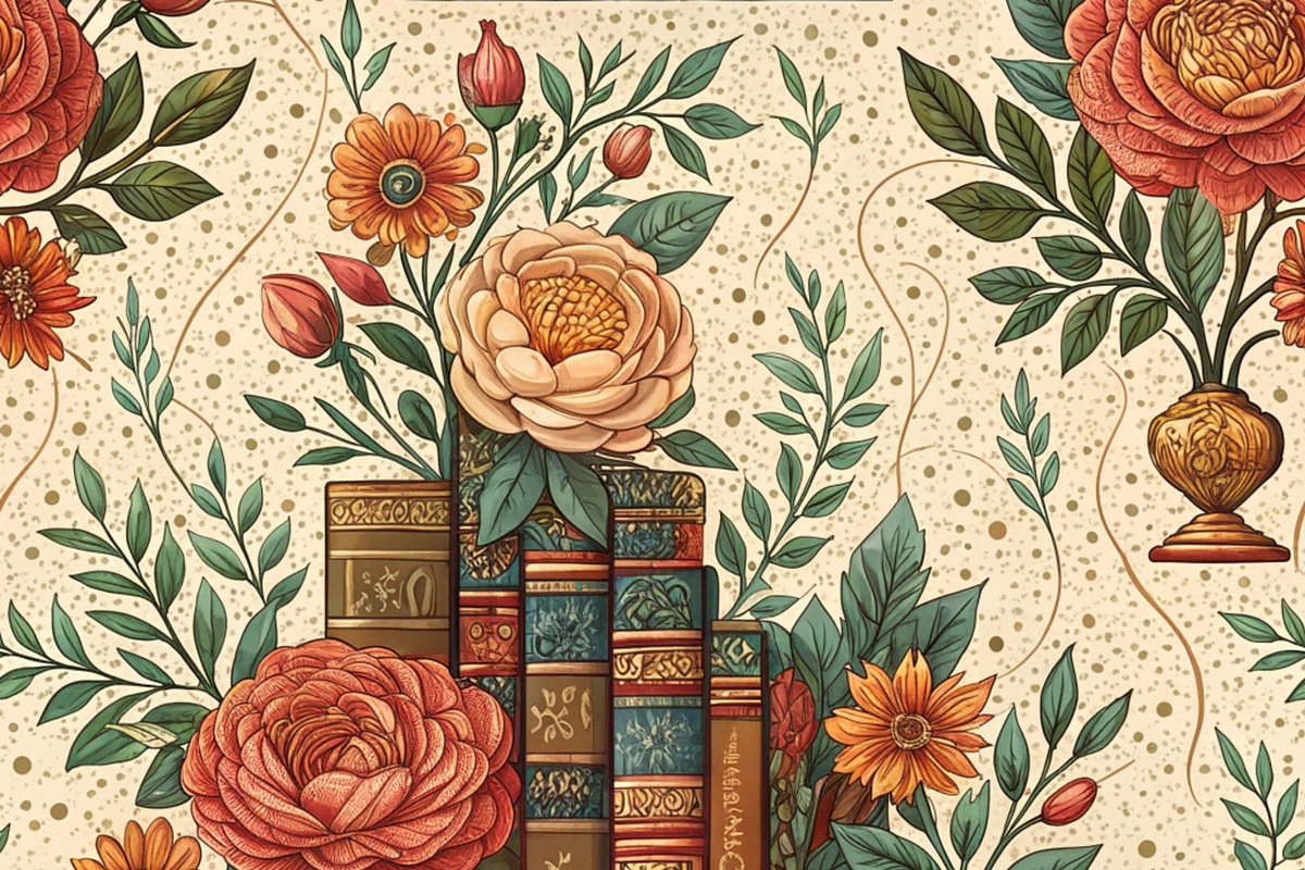 Endless Books Seamless Pattern Art, a Pattern Graphic by Wow Magic