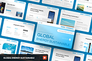 Global Energy Sustainability, a Presentation Template by SquidPixey (Thumbnail 1 of 6)