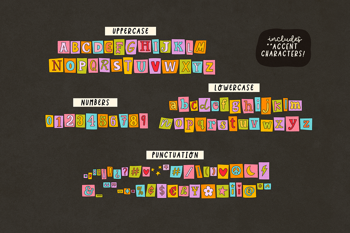 POSITIVE QUOTES, a Handwritten Font by Maria Feliz Fonts (Photo 8 of 9)