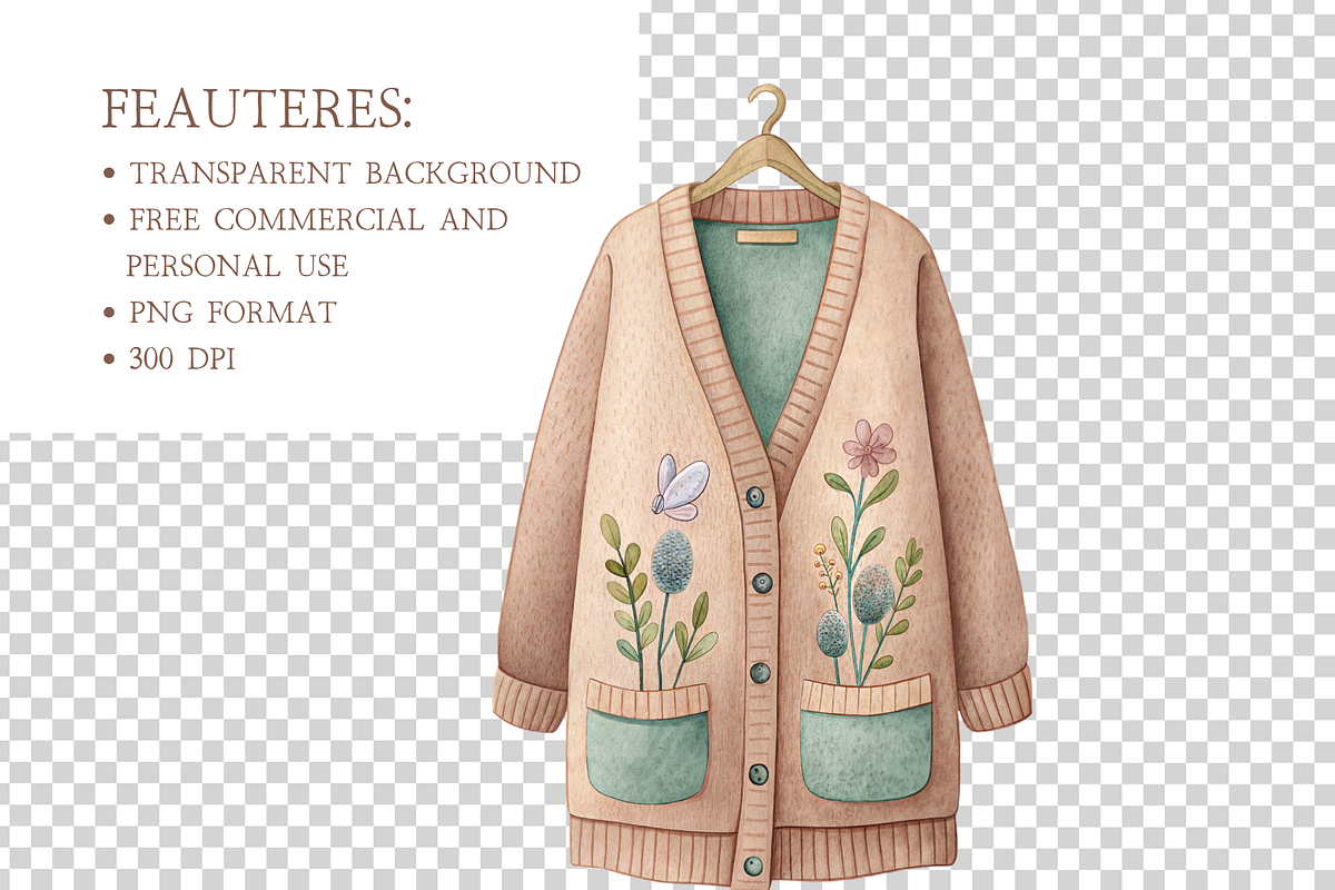 Cozy Fall Clipart, a Decorative Illustration by MockupWizard (Photo 4 of 5)