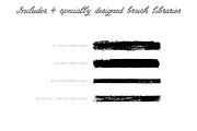 Path Type – Single Stroke Glyph Set, a Handwritten Font by Sivioco (Thumbnail 5 of 5)