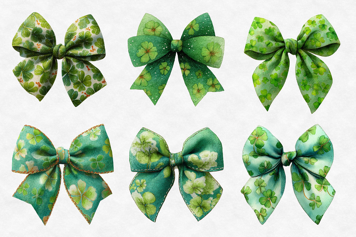St Patrick Bow Clipart, an Illustration by Designworld (Photo 3 of 6)