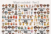 Whimsical People Clipart Bundle, a Person Illustration by PaintPixelCo (Thumbnail 14 of 15)
