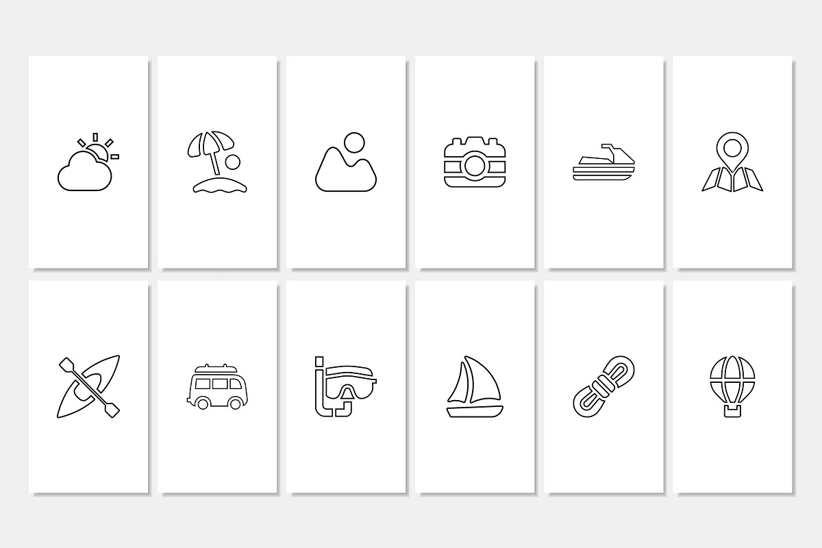 Travel White Template, a Social Media Template by Kalubuak (Photo 9 of 10)