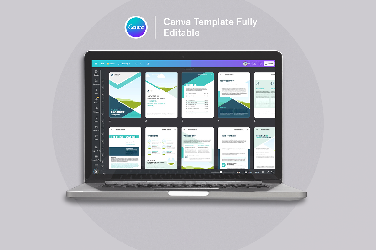 Brochure Template | Canva, a Brochure Template by ArtisticLand (Photo 9 of 10)