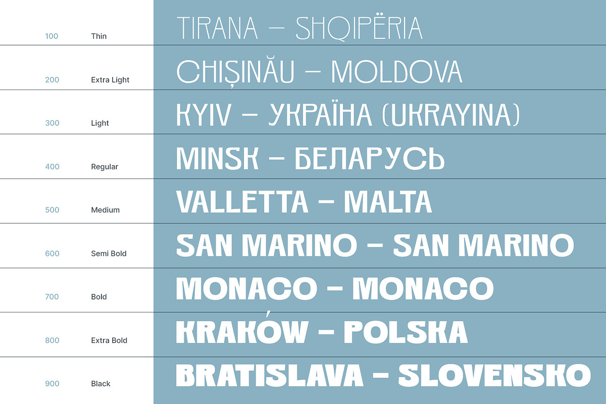 Musero, a Sans Serif Font by din-studio.com (Photo 5 of 15)