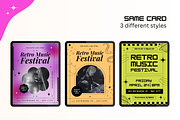 90 Events Invitations, a Social Media Template by TemplateCastleStore (Thumbnail 9 of 10)