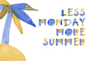 Summertime bitmap color font, a Font by Malena (Thumbnail 5 of 7)