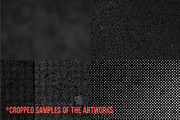 Dark Halftone Textures Pack, a Texture Graphic by fukomoku (Thumbnail 10 of 10)