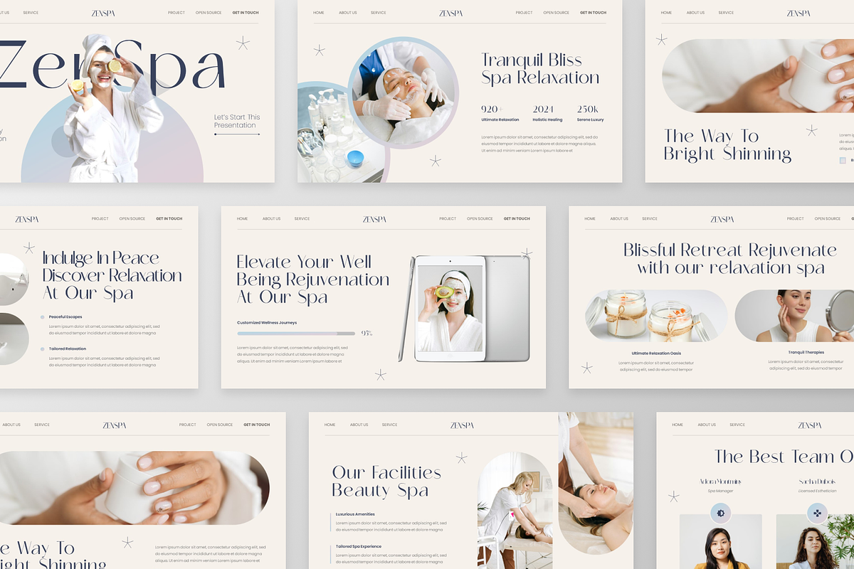 Zenspa - Spa Beauty Keynote Template, a Presentation Template by GraphauseProject (Photo 5 of 6)