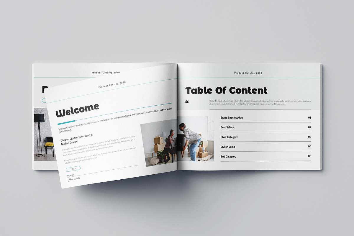 Product Catalog Landscape, a Brochure Template by Pixelpick (Photo 2 of 9)