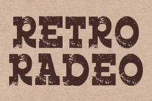 Retro Radeo Vintage Western