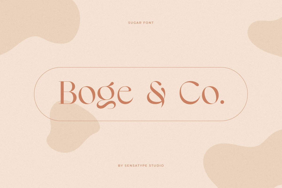 Sugar - Gorgeous Modern Font, a Font by Sensatype (Photo 12 of 20)