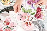 Watercolor Floral Zodiac, an Object Illustration by Olga Koelsch (Thumbnail 6 of 9)