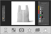 Plastic Carrier Bag Mockup PSD, a Packaging Mockup by Bruno's Shop (Thumbnail 3 of 4)