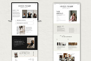Portfolio Website Template, a Websites & App Template by Field Digital (Thumbnail 2 of 10)