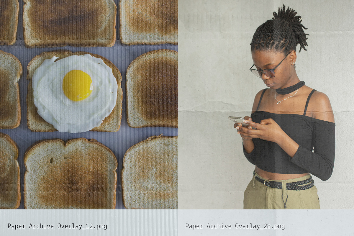 Paper Archive: Mixed Paper Overlays, a Texture Graphic by Anastasiia VNSK (Photo 12 of 19)