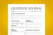 Gratitude journal kdp interior, a Magazine Template by TiveCreate (Thumbnail 2 of 3)