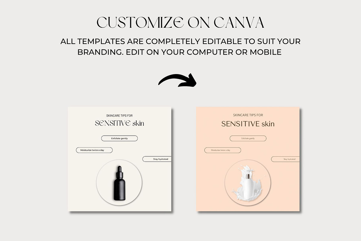 Nurse Injector Aesthetic Templates, a Social Media Template by Studio Suvelle (Photo 6 of 9)