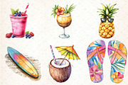 Hand-drawn Summer Sublimation, an Illustration by DreamCafeArt (Thumbnail 2 of 6)