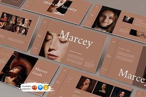 Marcey Presentation Template, a Presentation Template by Analogous Temp