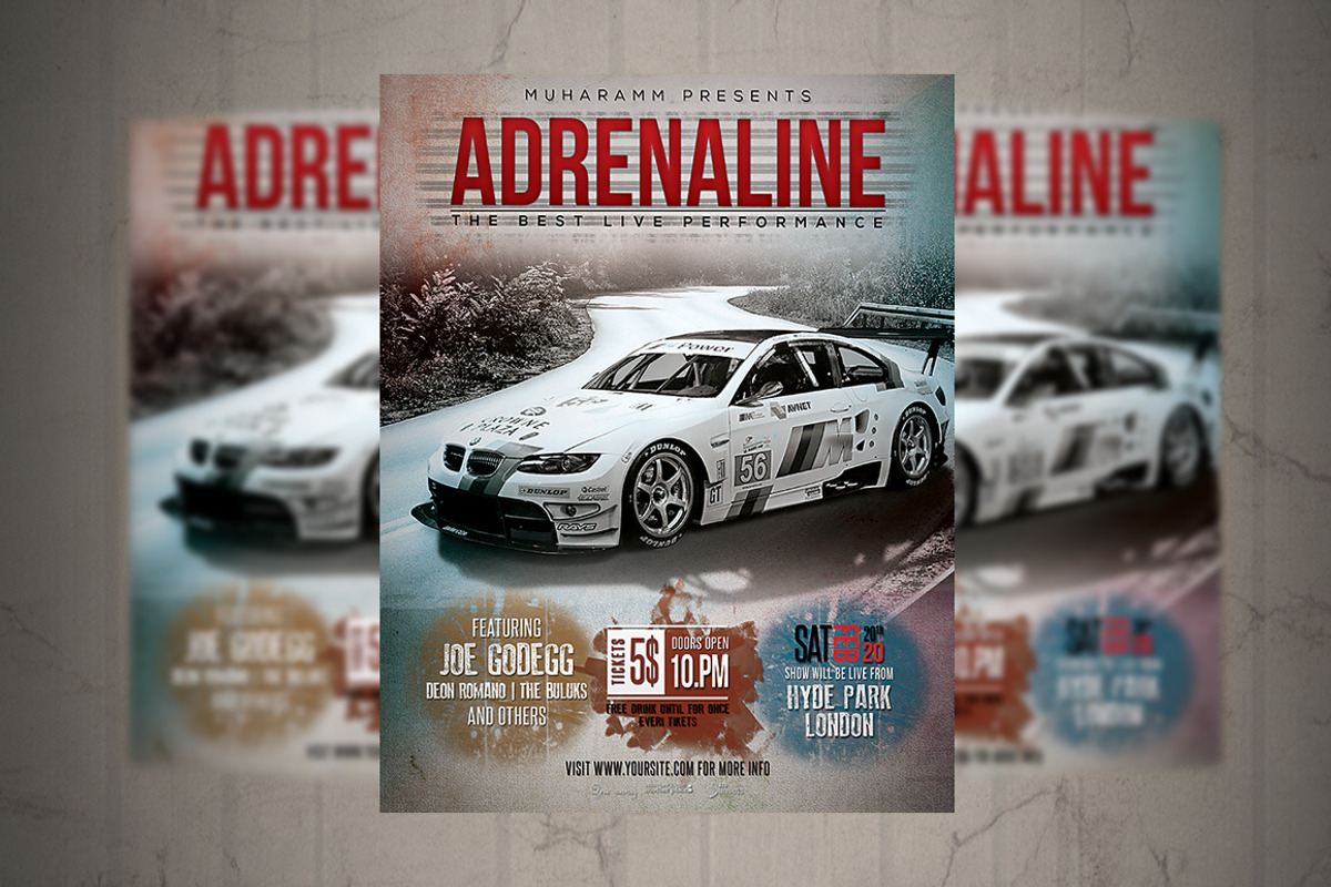 Sport Event Flyer / Poster, a Flyer Template by Septian
