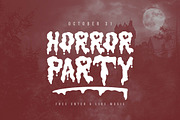 Nocturnus Sigil | Horror Font, a Font by Denustudios (Thumbnail 3 of 14)