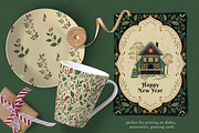 Christmas Ornate Frames & Patterns, an Object Graphic by Molly art (Thumbnail 8 of 14)
