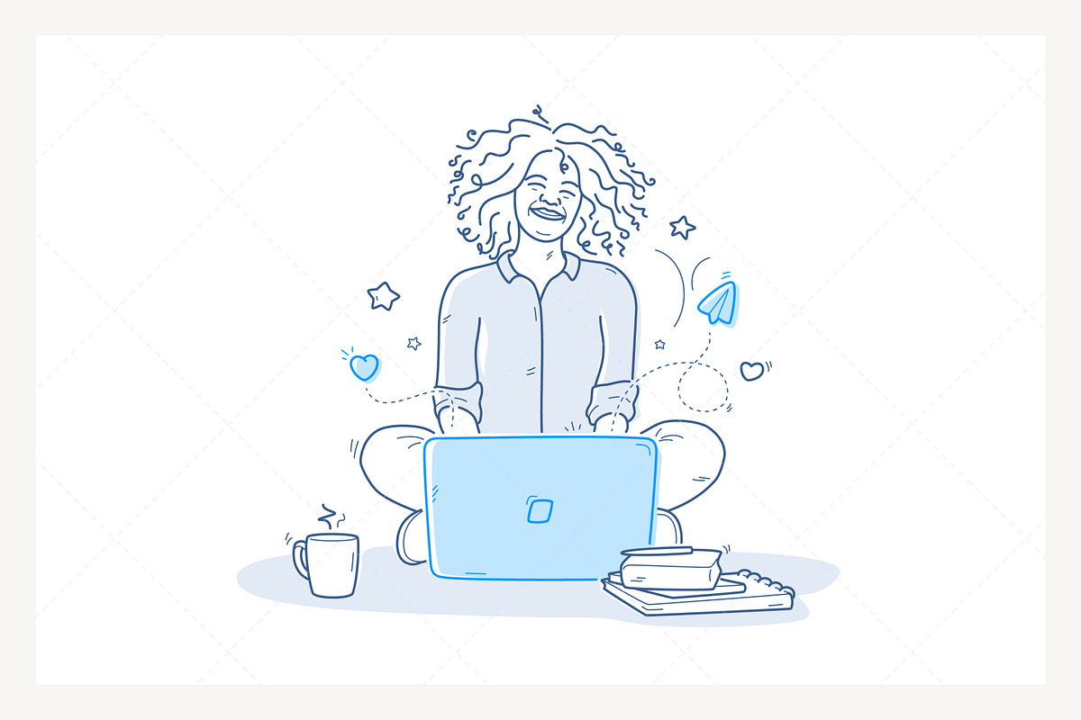 Bundle vol. 1 - Line Illustrations, a Graphic by PixelBender (Photo 6 of 15)