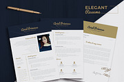 Elegant resume/cv - Sketch Support, a Resume Template by Rebelinart (Thumbnail 2 of 5)
