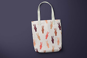 Peace Hands Seamless Pattern, a Pattern Graphic by Irina Ostapenko (Thumbnail 2 of 5)