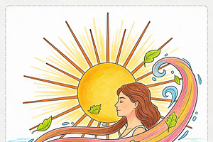 Manifestation Coloring Page