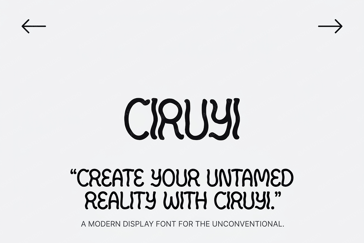 Ciruyi - Elegant Modern Serif, a Serif Font by Astuti Studio (Photo 6 of 25)