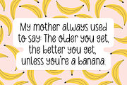 Monkeys & Gorillas Handritten Font, a Handwritten Font by Sofia Skoog (Thumbnail 4 of 12)