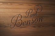 Debossed Wood Logo Mockup, a Mockup by Design Squad (Thumbnail 2 of 5)