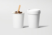 Ice Cream Tub Mockup, a Product Mockup by zpackcreative (Thumbnail 3 of 4)
