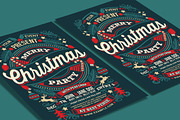 Christmas Party Flyer Templates, a Flyer Template by Muhamad Iqbal hidayat (Thumbnail 3 of 4)