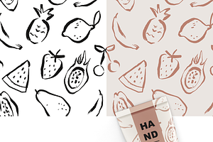 Pattern / Fruits Seamless