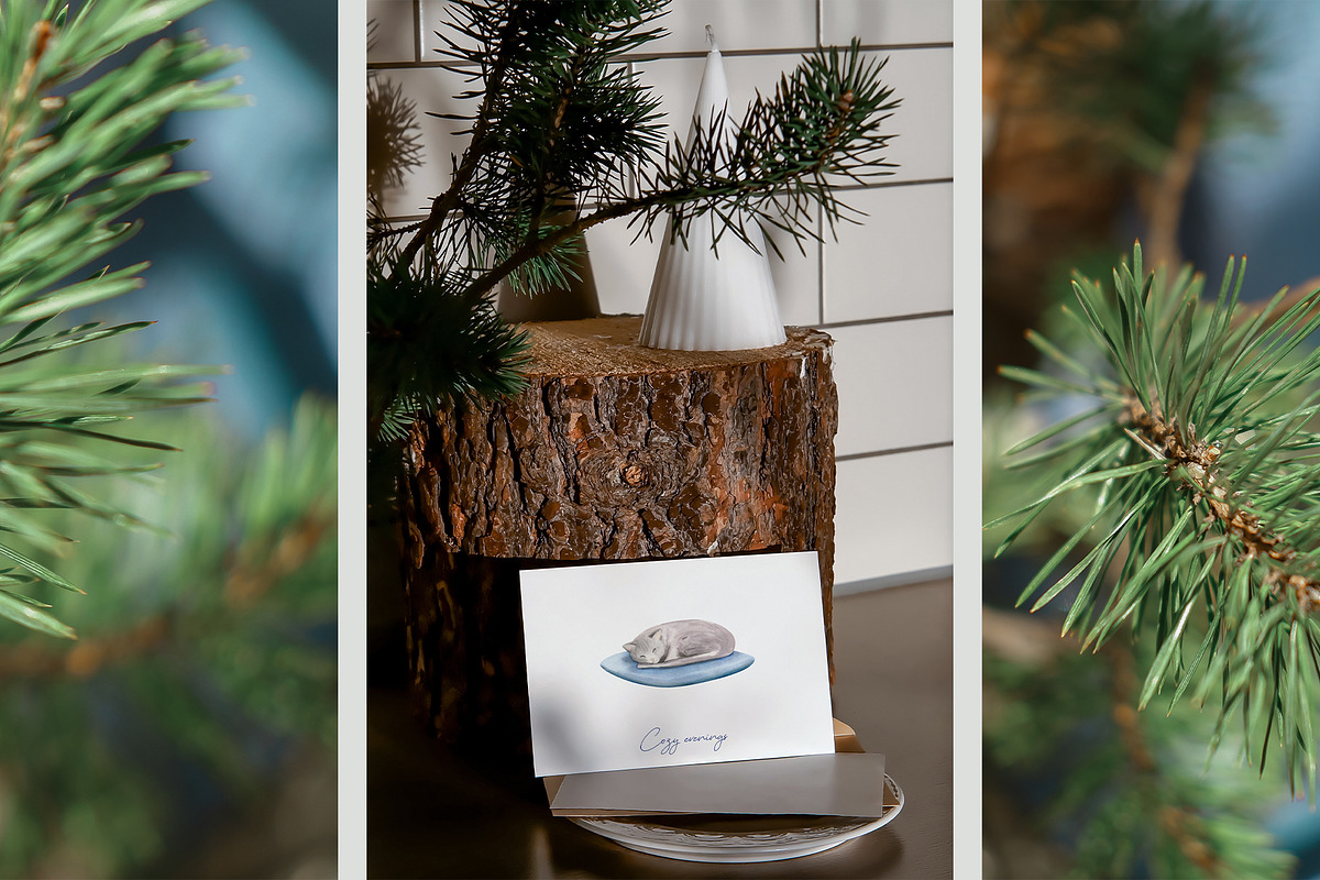 Christmas Photo Mockup Bundle PSD, a Product Mockup by NataliArkushArt (Photo 11 of 14)
